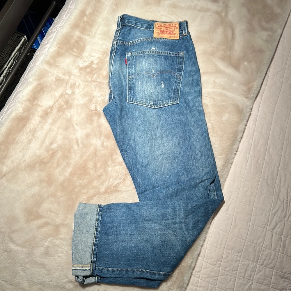 Men’s Selvedge 501 LEVI’s Denim Jeans